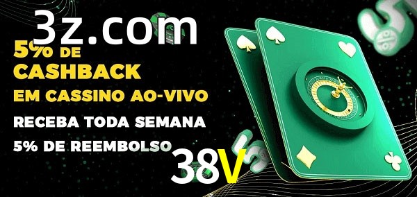 Promoções do cassino ao Vivo 38V